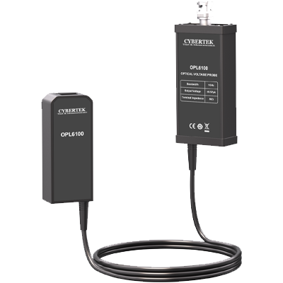 Optical isolation voltage probe
